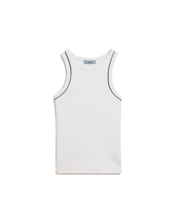 Thelma Tank in Cotton & Silk