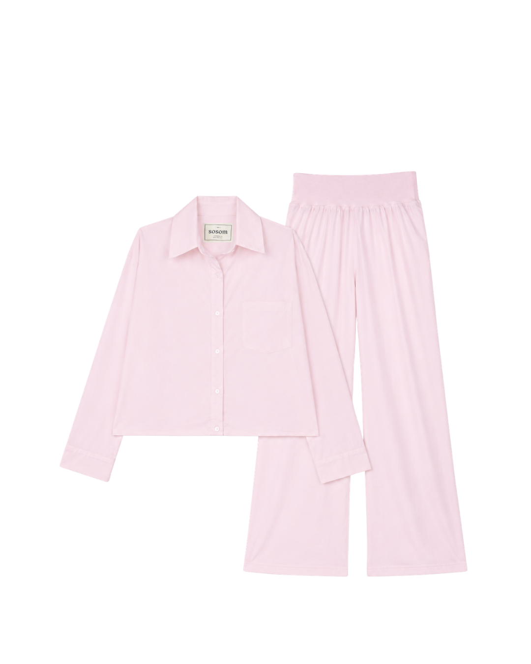 Solid Pajama Sets